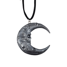 Load image into Gallery viewer, SKULL MOON NECKLACE

