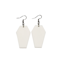 Load image into Gallery viewer, COFFIN DANGLE EARRINGS
